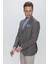 C 633 Slim Fit Tütün Spor Ceket 4