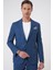 Comfort Fit Mono Yaka Çift Yırtmaç Torba Cep Casual Gece Mavisi Ceket C 701 1