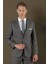 Tk 873 Slim Fit Koyu Gri Klasik Takım Elbise 4