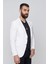 C 611 Slim Fit Ekru Spor Ceket 3