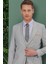 Tk 872 Slim Fit Açık Gri Klasik Takım Elbise 3