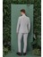 Tk 872 Slim Fit Açık Gri Klasik Takım Elbise 4
