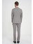 Slim Fit Çift Yırtmaç Esnek Yelekli Klasik Bej Takım Elbise Tk 916 5