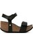 Kadın Terlik Bılbao G106319 Genuins Embossed Leather Dark 1