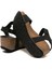 Kadın Terlik Bılbao G106319 Genuins Embossed Leather Dark 6