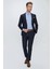 Slim Fit Klasik Mono Yaka Klasik Lacivert Takım Elbise Tk 2021 2