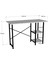 2 Raflı Metal Çalışma Masası 50X110 Ofis Bilgisayar Masası 4
