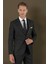 Tk 873 Slim Fit Siyah Klasik Takım Elbise 3