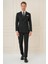 Tk 905 Slim Fit Siyah Spor Takım Elbise 1