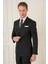 Tk 905 Slim Fit Siyah Spor Takım Elbise 4