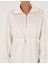 Kadın Ekru Oversize Sweatshirt 50309101-VR019 6