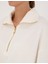Kadın Ekru Oversize Sweatshirt 50309101-VR019 7