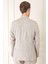 Comfort Fit Torba Cep Çift Yırtmaç %100 Keten Casual Bej Ceket C 666 5