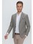 C 633 Slim Fit Camel Spor Ceket 4