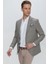 C 633 Slim Fit Camel Spor Ceket 5