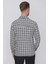 C 627 Slim Fit Beyaz Kareli Spor Ceket 5