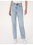 Kadın Açık Mavi Straight Fit Jean Pantolon 50308401-VR003 2