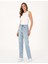 Kadın Açık Mavi Straight Fit Jean Pantolon 50308401-VR003 3