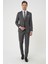Slim Fit Esnek Yelekli Klasik Füme Takım Elbise Tk 897 1