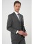 Slim Fit Esnek Yelekli Klasik Füme Takım Elbise Tk 897 4