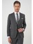 Slim Fit Esnek Yelekli Klasik Füme Takım Elbise Tk 897 5
