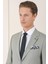 Slim Fit Jakarlı Çift Yırtmaç Klasik Nil Yeşili Takım Elbise Tk 893 5