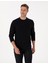 Erkek Siyah Regular Fit Sweatshirt 50311649-VR046 3
