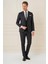 Slim Fit Esnek Yelekli Klasik Siyah Takım Elbise Tk 897 2