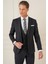 Slim Fit Esnek Yelekli Klasik Siyah Takım Elbise Tk 897 5