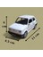 Nostaljik Metal Çek Bırak Beyaz Fiat 126 Araba Kapılar Açılır 2