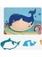 Ahşap Deniz Temalı Puzzle 5 Parça Eğitici ve Ekolojik Oyuncak 18 Ay+ 2