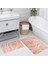 Dijital Baskı Modern Banyo Halısı Ikili Banyo Paspası LNA5205 100X60+60X50 cm 1