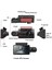 A68 Full Hd 1080P Araç Kamerası – Çift Lensli, Gece Görüşlü, G-Sensörlü, 360° Dönebilen Dashcam 2