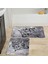 Dijital Baskı Modern Banyo Halısı Ikili Banyo Paspası LNA5021 100X60+60X50 cm 1