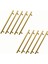 Alteta Gold Altın 224 mm 10 Adet Set Metal Mobilya Kulp Mutfak Dolap Çekmece Dolabı Kapak Kulpları 1