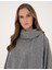 Kadın Gri Melanj Oversize Kazak 50311855-VR086 2