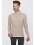 Tr 850 Slim Fit Bej Klasik Triko 3