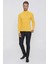 Tr 848 Slim Fit Sarı Klasik Triko 2