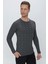 Tr 854 Slim Fit Antrasit Klasik Triko 3