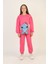 Kız Stitch Detaylı Eşofman Takımı 1
