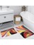 Dijital Baskı Modern Banyo Halısı Ikili Banyo Paspası LNA5085 100X60+60X50 cm 1