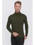 Tr 847 Slim Fit Yeşil Klasik Triko 1