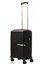 V374 Ultra Hafif Plastik Materyal Polipropilen Kabin Boy Valiz - Siyah 1