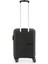 V374 Ultra Hafif Plastik Materyal Polipropilen Kabin Boy Valiz - Siyah 2