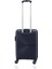 V374 Ultra Hafif Plastik Materyal Polipropilen Kabin Boy Valiz - Lacivert 3
