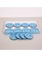 Mylamp Pure Sedefli 45X25X4 Cm. Tepsi ve 12 Li Sedefli Çay Tabağı 1