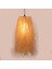 Mylamp Yaygın Doğal Rafya Tekli Avize 18X65 cm 2