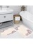 Dijital Baskı Modern Banyo Halısı Ikili Banyo Paspası LNA5062 100X60+60X50 cm 1