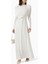 Diva Maxi Elbise - Puf Kollu, Derin U Yırtmaçlı, Twinkle Knit Kumaş 2