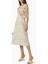Off Shoulder Toplu Midi Elbise - Şık, Fitted Bel ve A-Line Etek Tasarımı ile 2